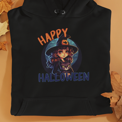 Happy Halloween Hexe - Premium Hoodie - Unisex